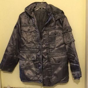 Rocawear Boys Jacket Grey Size 10/12 NWOT